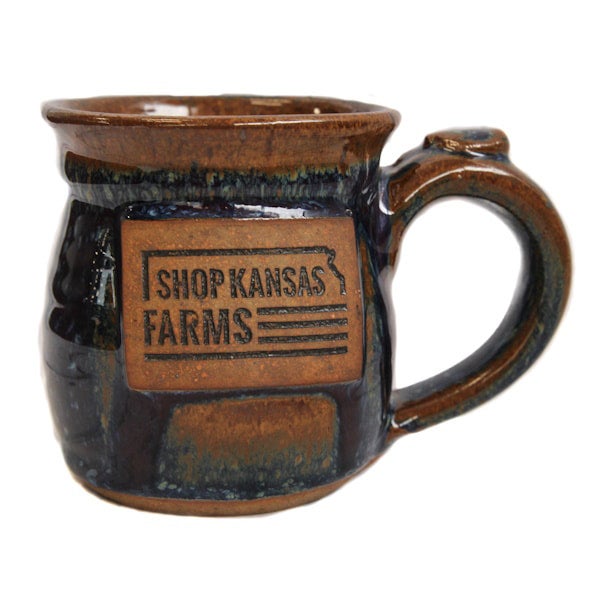 Shop Kansas Farms coffee mug Shop Kansas Farms brought to you by